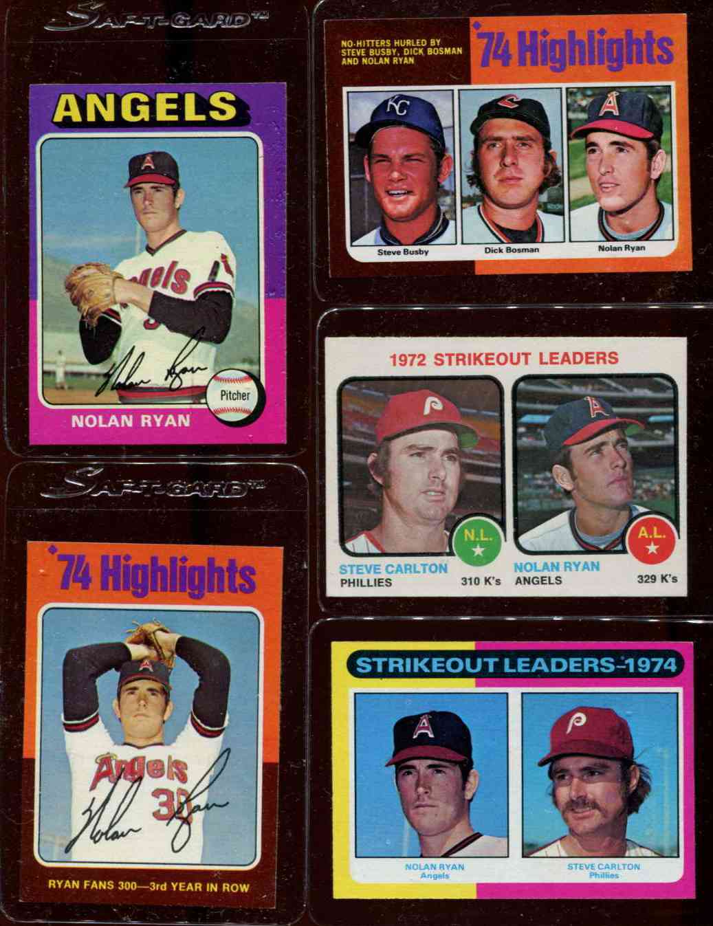 1975 Topps #500 Nolan Ryan [#x] (Angels) Baseball cards value