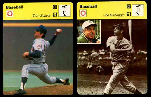 1977-79 Sportscaster #.02-08 Joe DiMaggio [printed JAPAN] (Yankees/A's) Baseball cards value