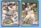 1985 Donruss #424 A+B Tom Seaver Lot of (2) (ERROR + SCARCE CORRECTED)