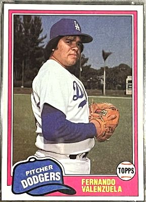 1981 Topps Traded #850 Fernando Valenzuela ROOKIE (Dodgers) Baseball cards value