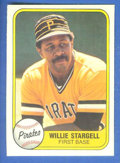 1981 Fleer #363 Willie Stargell (Pirates) Baseball cards value