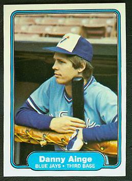 1982 Fleer #608 Danny Ainge - Lot of (25) (Blue Jays,2nd yr card) Baseball cards value
