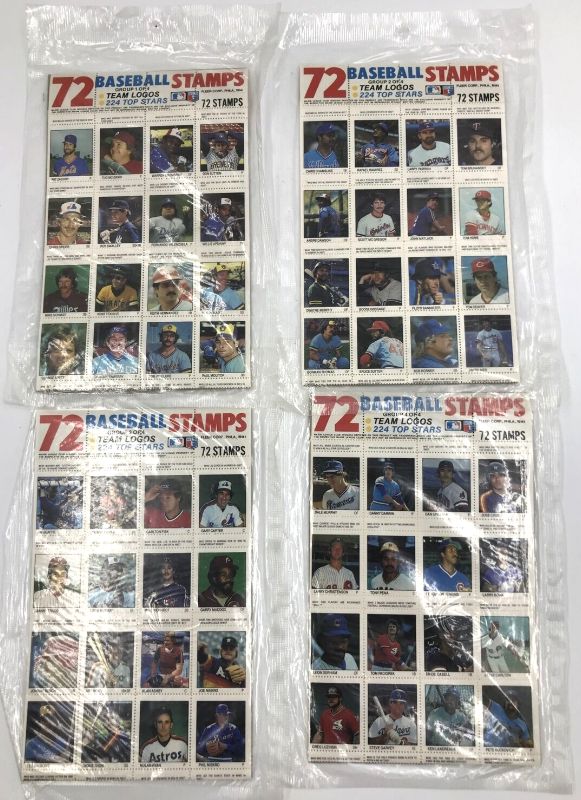 1983 Fleer - Baseball STAMPS - BULK COLLECTION - OVER 1,000 STAMPS Baseball cards value