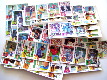 1984 Nestle/Topps -  HUGE Lot of Uncut panels (30 panels w/89 total cards)