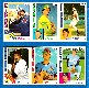 1984 Nestle/Topps - Andre Dawson on left of 3-Card Uncut PANEL (Expos)