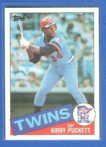1985 Topps #536 Kirby Puckett ROOKIE (Twins) Baseball cards value