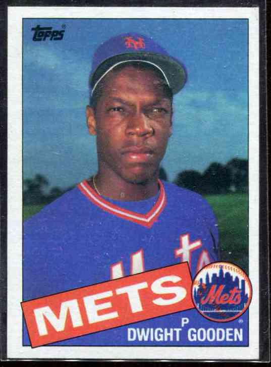 Dwight Gooden - 1985 Topps #620 ROOKIE *** BLANK-BACK PROOF *** (Mets) Baseball cards value