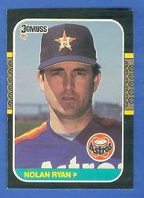 1987 Donruss #138 Nolan Ryan Baseball cards value