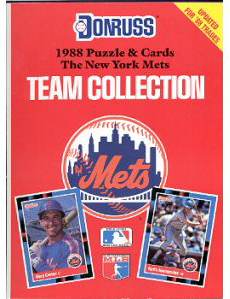 1988 Donruss - METS - Lot of (40) TEAM COLLECTION Booklets - Gary Carter Baseball cards value
