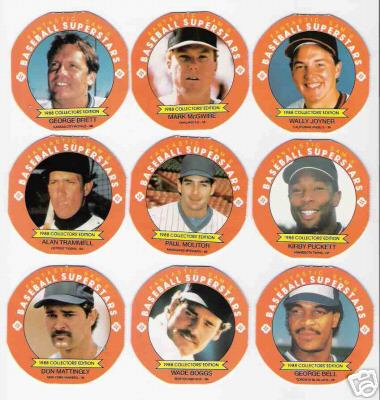 1988 MSA Fantastic Sam's - COMPLETE SET (20) NM/MINT UNSCRATCHED PANELS Baseball cards value