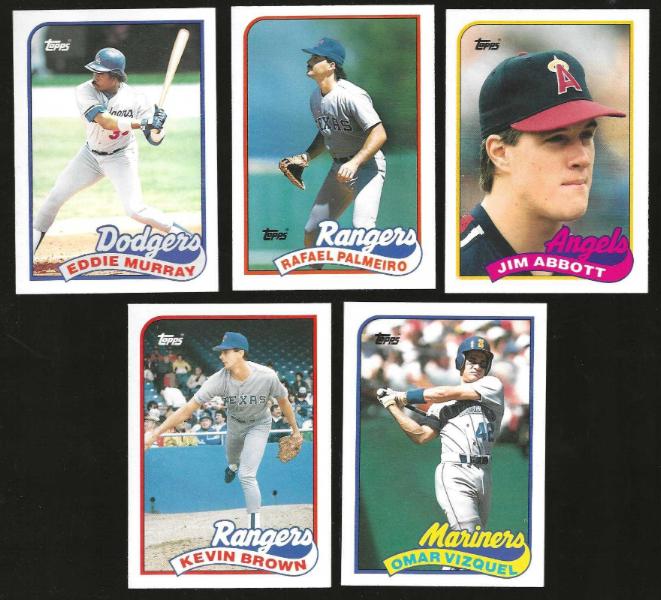Jim Abbott - 1989 Topps Traded #2T ROOKIE - Lot of (50) (Angels) Baseball cards value
