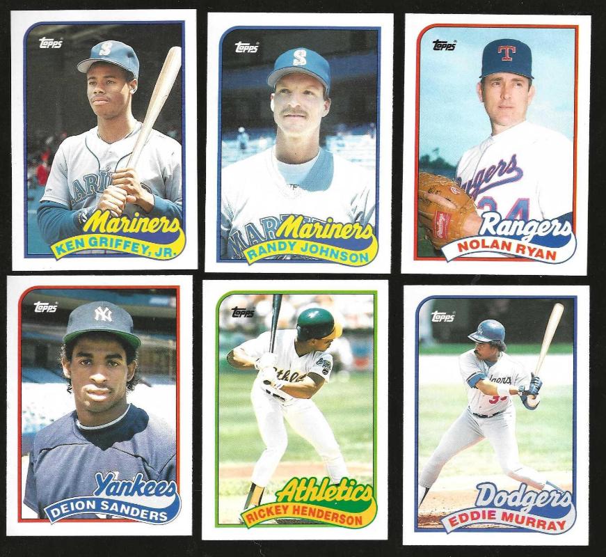 Rickey Henderson - 1989 Topps Traded #48T - Lot of (50) (A's) Baseball cards value
