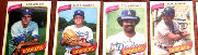  DODGERS - 1980 Topps COMPLETE TEAM Set (27+1) - w/Highlight subset car