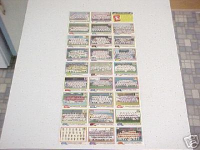 1981 Topps  - Complete NM/MINT Subset of (26) Team Cards Baseball cards value