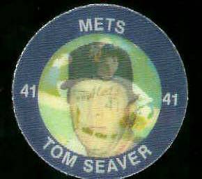 1984 Slurpee/7-11 #E.8 Tom Seaver - Lot of (10) coins [H] (Mets) Baseball cards value