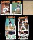  Astros - 1986 Topps BLANK-BACK PROOFs - Team Lot (8)