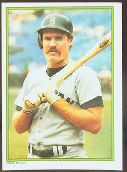 Wade Boggs - 1986 Topps Glossy All-Star SEND-INS #26 -Lot of (500)(Red Sox) Baseball cards value