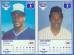 1987 Kraft Home Plate Heroes UNCUT PANEL - George Bell/TONY GWYNN