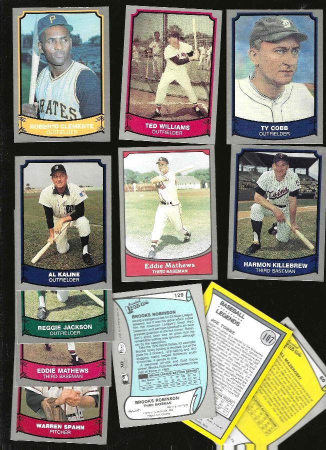  1988-1990 Pacific Baseball Legends-Lot of (475) w/(105) Hall-of-Famers !!! Baseball cards value