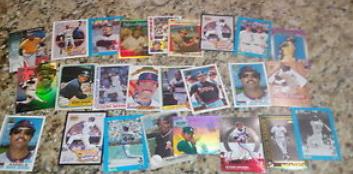 Reggie Jackson  COLLECTION - Lot of (600) assorted !!! Baseball cards value