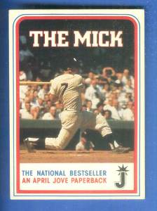  Mickey Mantle - 1986 Crown Books Baseball cards value