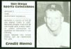 Mickey Mantle - 1980's/1990's San Diego Sport Collectibles Credit Memo CARD