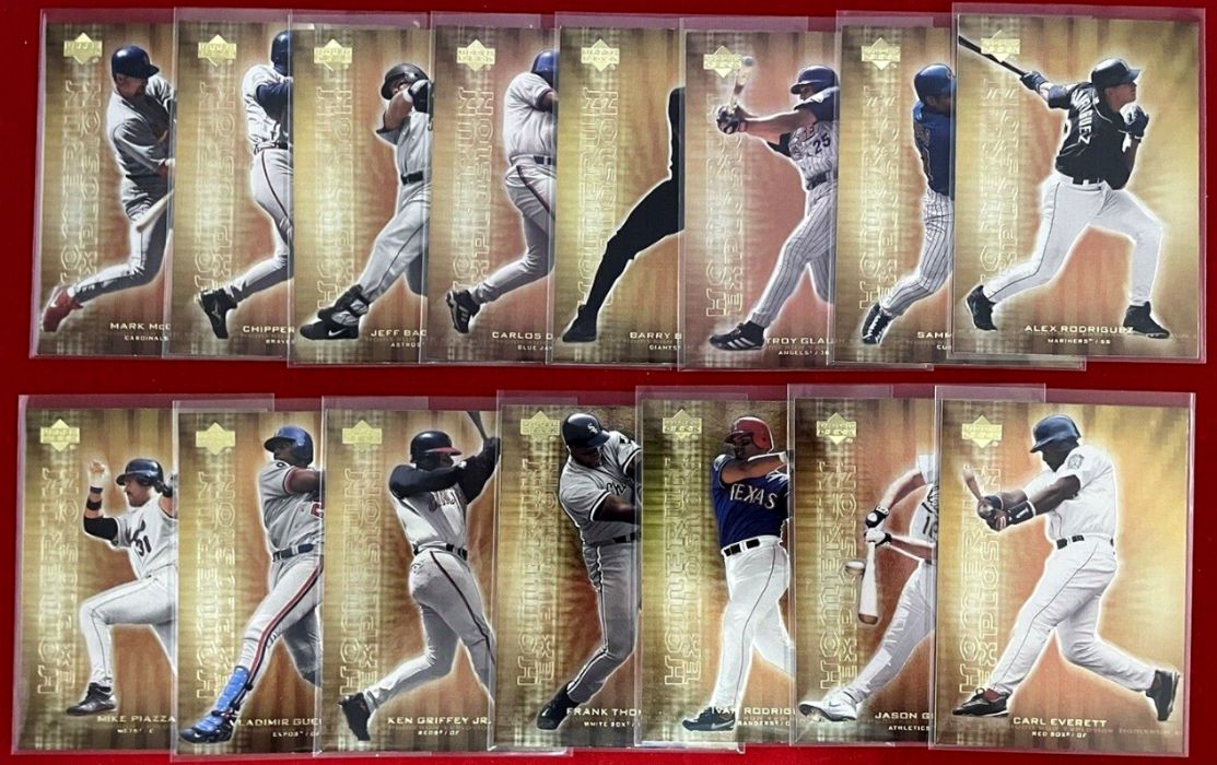 2000 Upper Deck - HOME RUN EXPLOSION - Complete Insert Set (15 cards) Baseball cards value