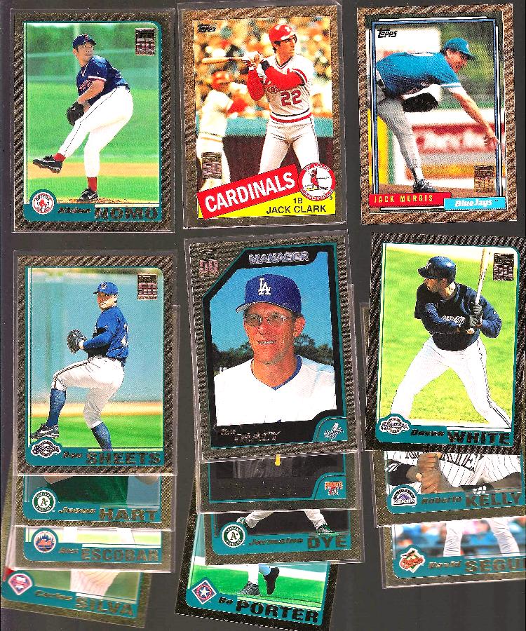 2001 Topps GOLD - Lot of (14) diff. LIMITED EDITION SHORT PRINTS [#/2001] Baseball cards value