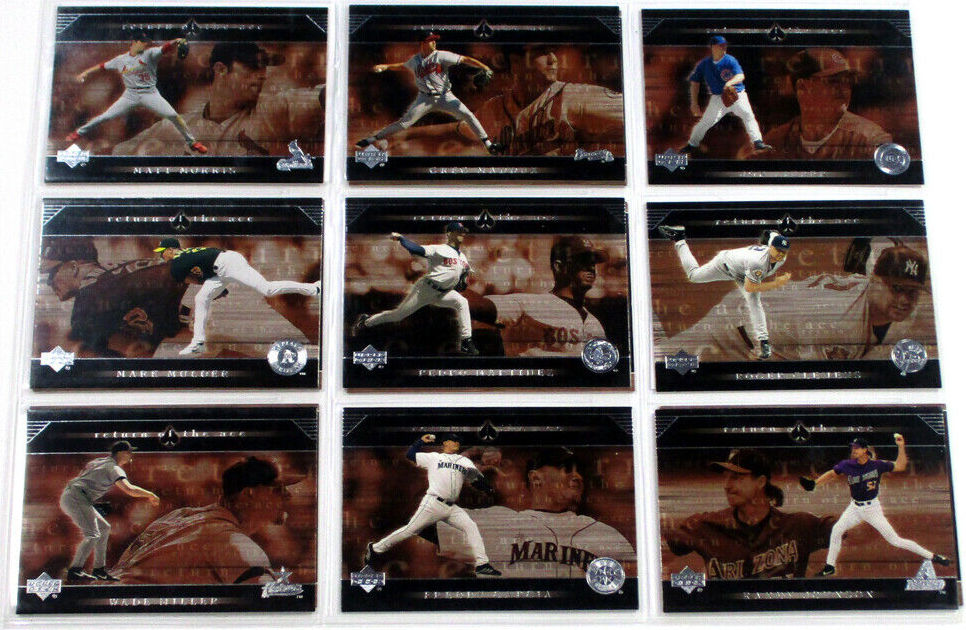 2002 Upper Deck - RETURN of the ACE - Complete Insert Set (15) Baseball cards value