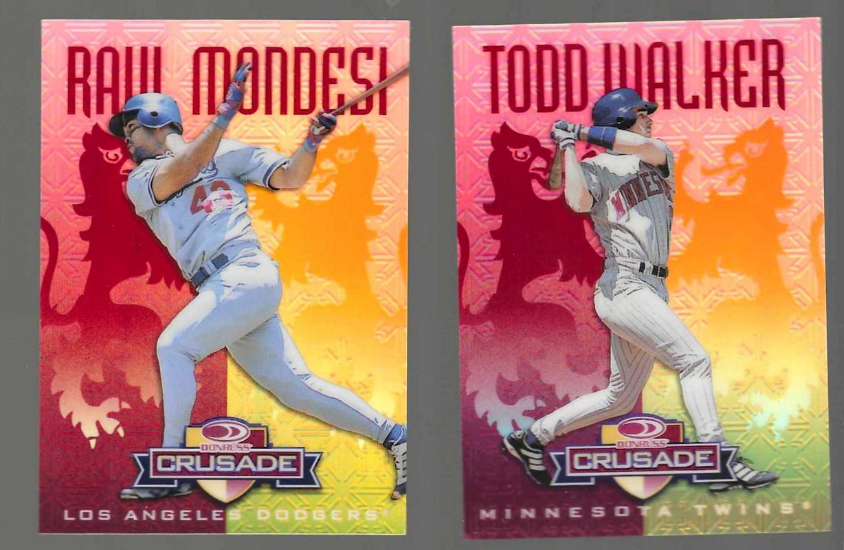 1998 Donruss CRUSADE #30 Todd Walker RED [#/25] (Twins) Baseball cards value