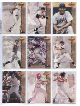   1994 Ted Williams Co - Lot of (500) ASSORTED PACKED with HALL-OF-FAMERS Baseball cards value