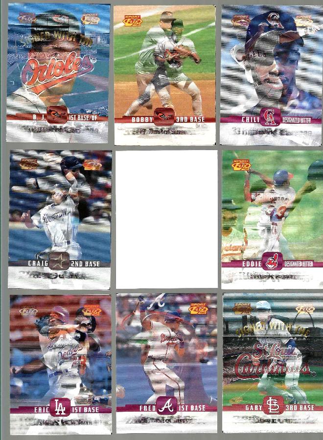 Fred McGriff - 1996 Sportflix BLANK-BACK PROOF (Braves) Baseball cards value