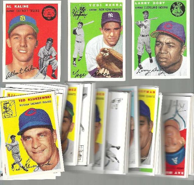  1954 Topps Archives GOLD (1994) - Starter Set/Lot (152) different Baseball cards value