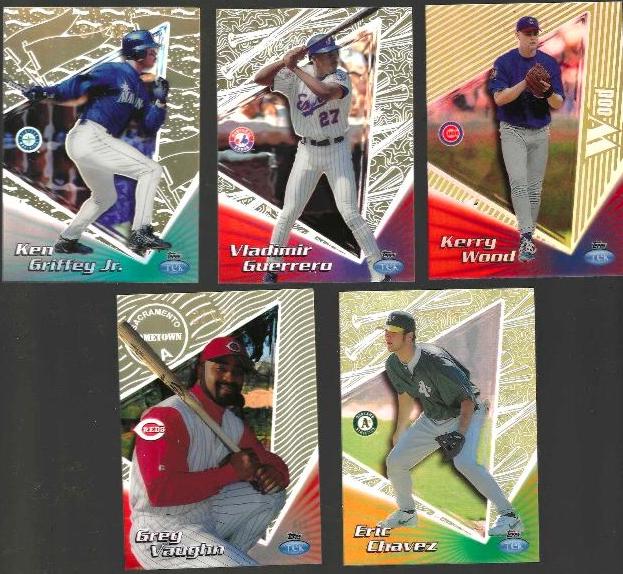 Topps Tek - 1999 #29B P-13 Eric Chavez ROOKIE [#/10] (A's) Baseball cards value