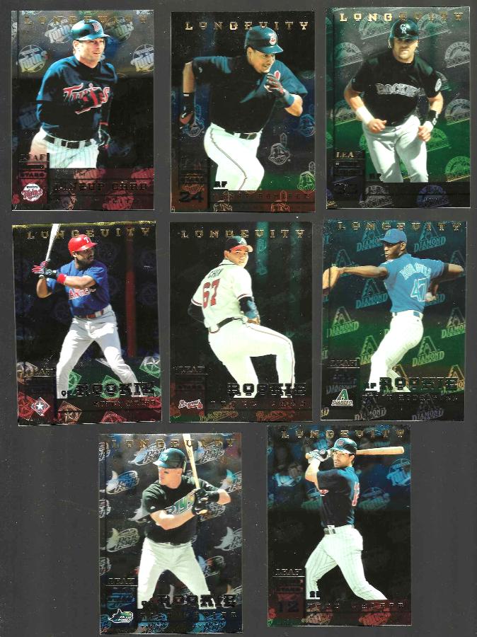 1998 Leaf RCs & Stars # 52 Larry Walker LONGEVITY [#/50] (Rockies,HOF) Baseball cards value