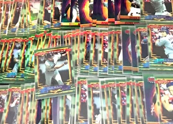 1994 Finest REFRACTOR  - Starter Near Set/Lot with (175 of 220) Baseball cards value