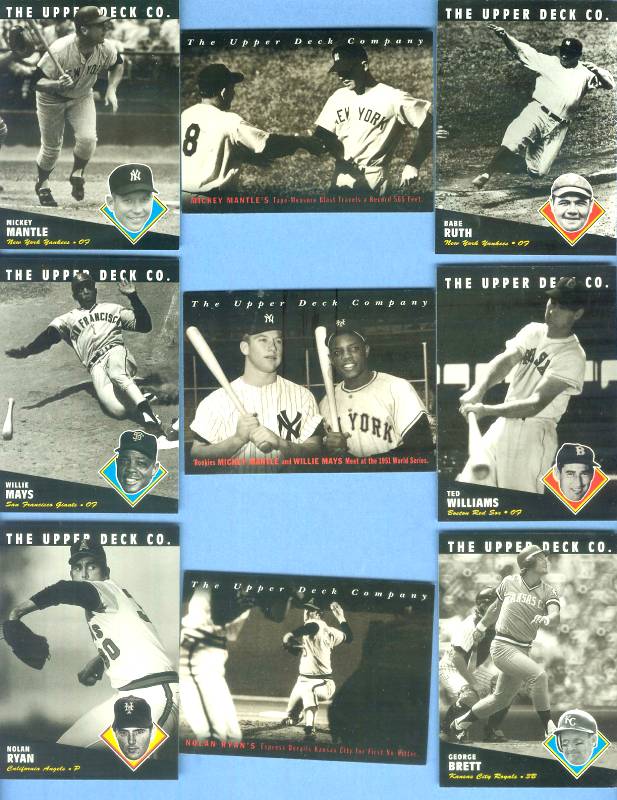 1994 U.D. All-Time Heroes 125th Anniv. # 50 TED WILLIAMS Baseball cards value