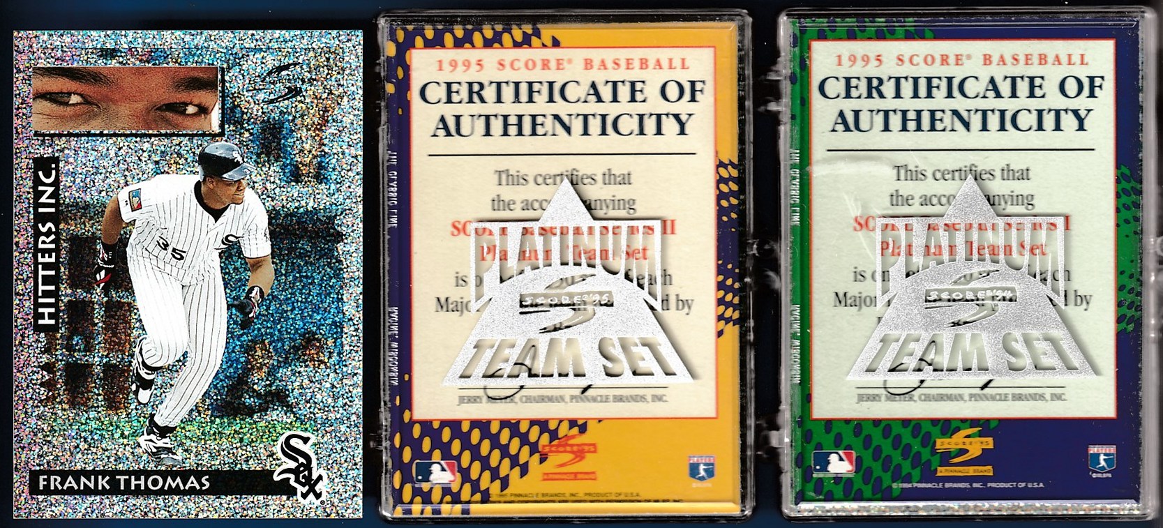 ROCKIES - 1995 Score PLATINUM I & II COMPLETE TEAM Set Baseball cards value
