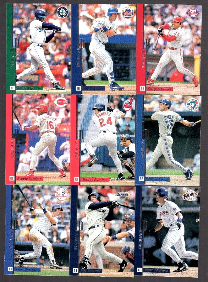 1996 Leaf Preferred  - Lot (61) Different + (45) dups !!! Baseball cards value