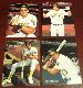 Jose Canseco - 1990 Mother's Cookies COMPLETE SET (4 cards) (A's)