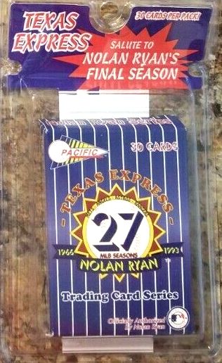 Nolan Ryan  - 1993 Pacific 'Texas Express' Factory Set (30 cards) Baseball cards value
