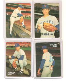 Nolan Ryan - MC: 1990 Mother's Cookies '5000 K'- LOT of (4) COMPLETE SETS Baseball cards value