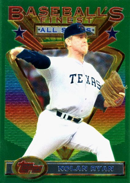 Nolan Ryan - 1993 FINEST #107 (Rangers) Baseball cards value