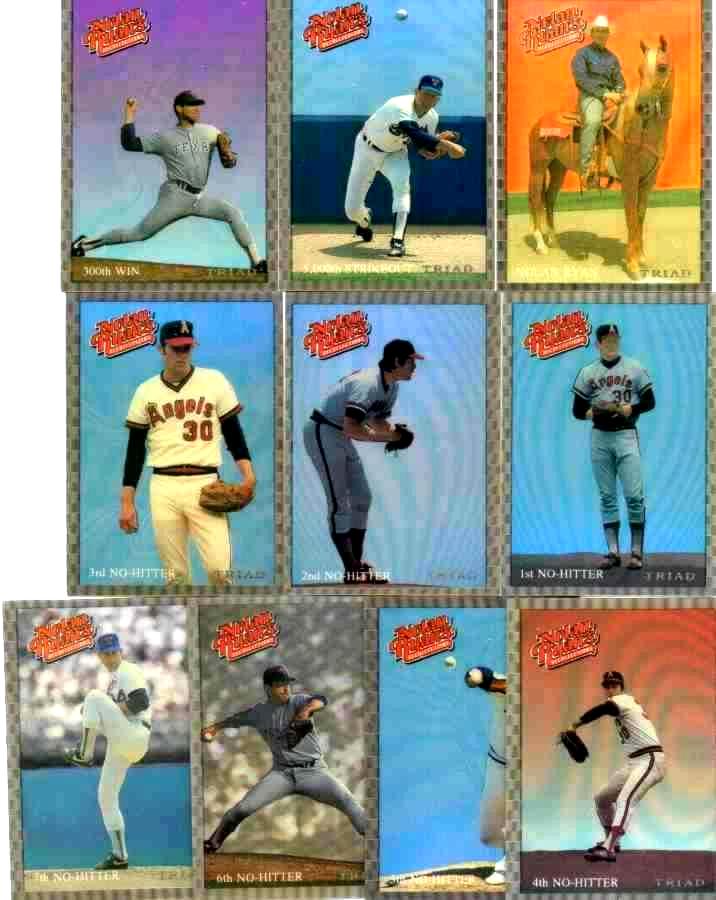 Nolan Ryan -  1993 What-A-Burger - LOT (50) SETS - in ORIGINAL CELLO WRAPS Baseball cards value