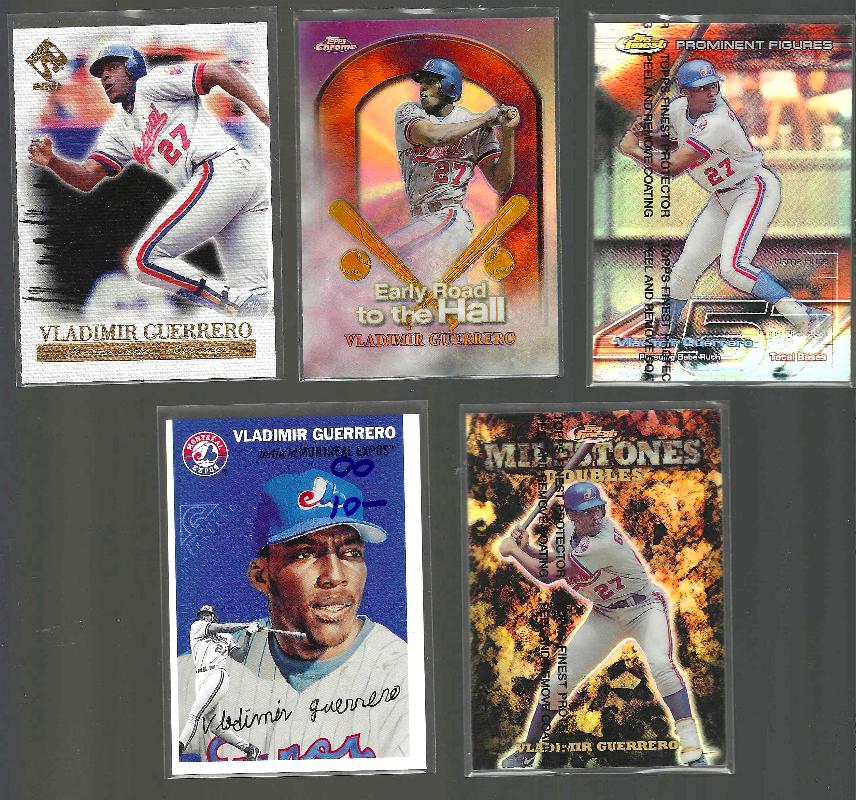 Vladimir Guerrero - 1999 Finest PROMINENT FIGURES #PF48 [#/457] Baseball cards value