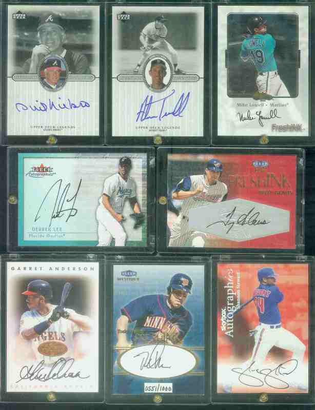  Derrek Lee - 2000 Fleer 'Autographics' AUTOGRAPH (Marlins) Baseball cards value