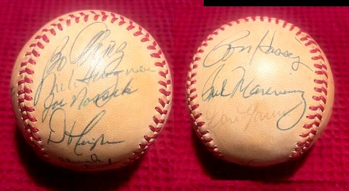  1979 Indians - Team Signed/AUTOGRAPHED baseball [#15d] w/16 Signatures Baseball cards value