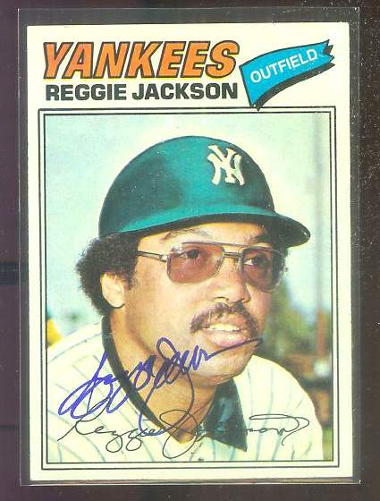 Reggie Jackson Baseball Card Value