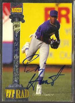  Brian Hunter - 1994 Signature Rookies 'Tetrad' AUTOGRAPH Baseball cards value