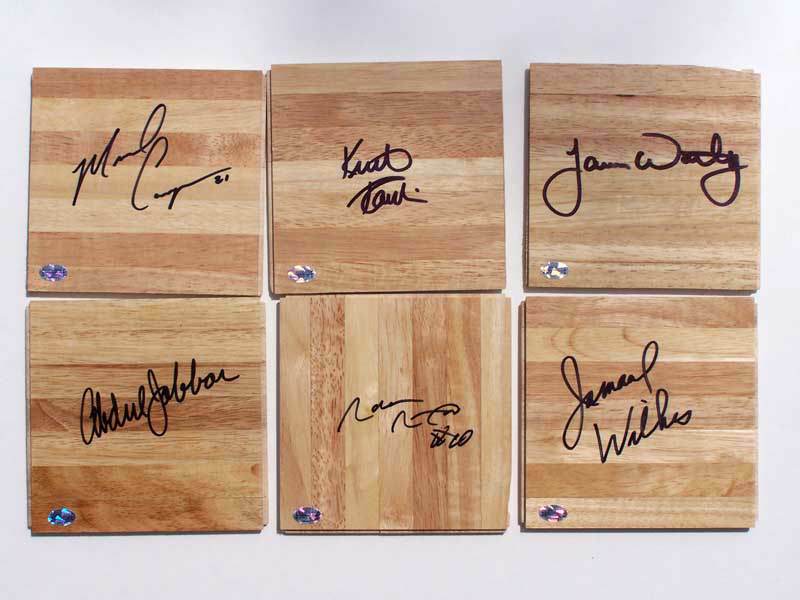  Kurt Rambis - AUTOGRAPHED L.A. Lakers GAME-USED FLOOR Basketball cards value